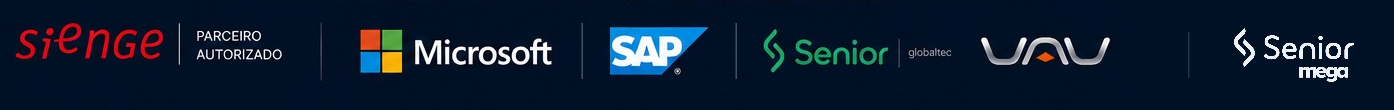 Sienge, Microsoft, SAP, Senior globaltec, UAU e Senior Mega